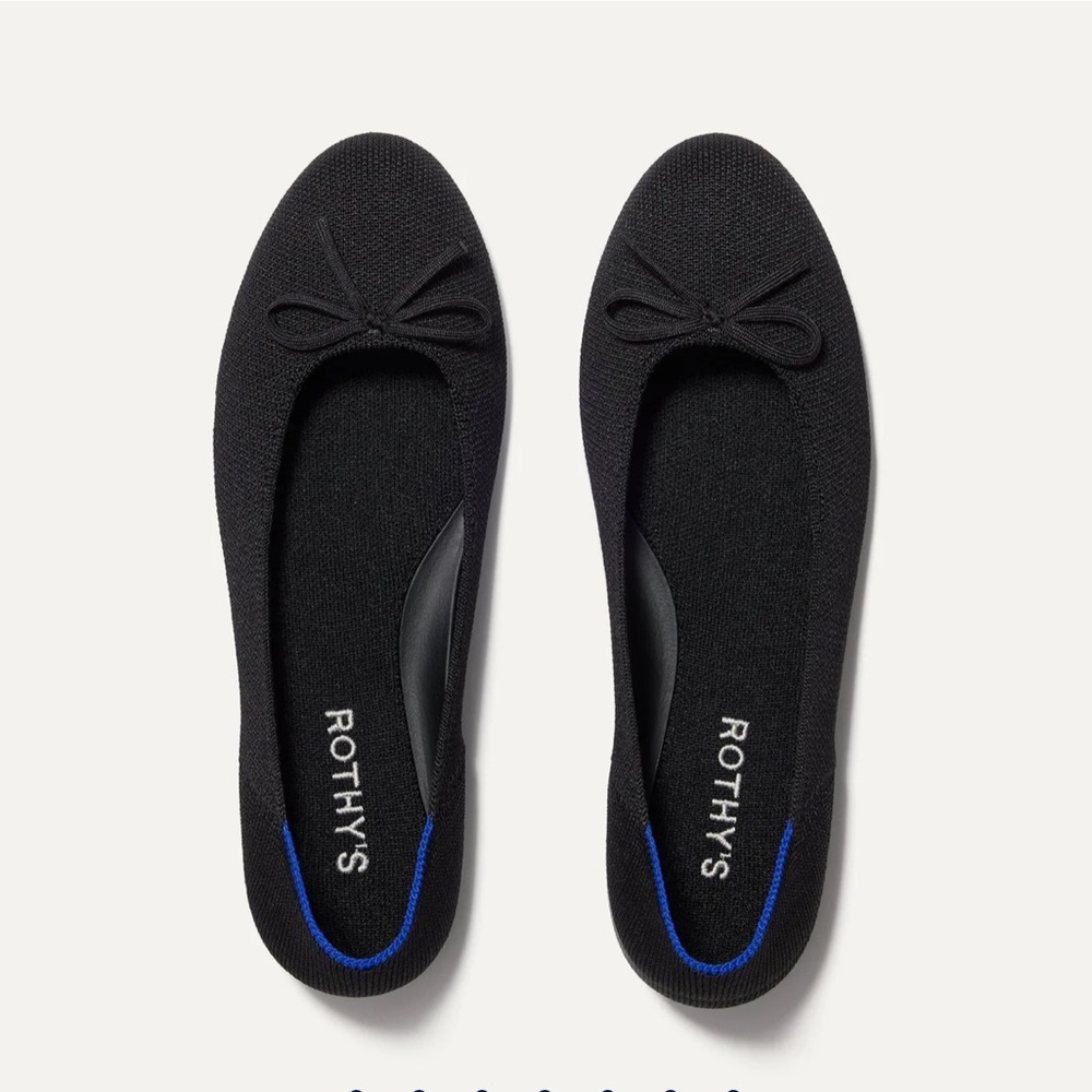Rothy's “The Ballet Flat” Women's Black Flats